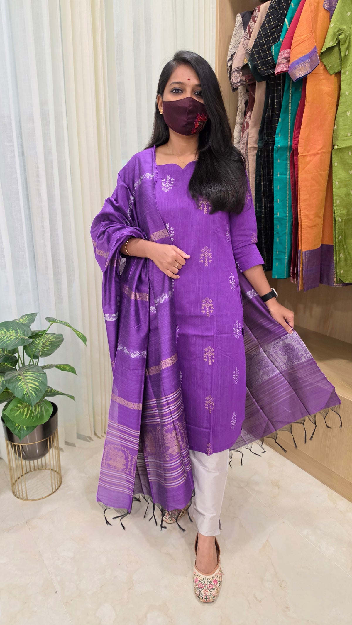 Cotton salwar set(12261)