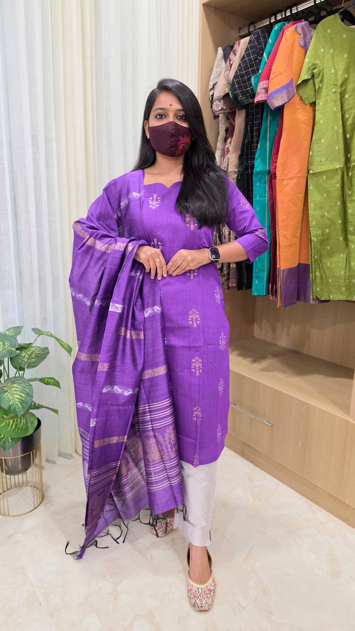 Cotton salwar set(12261)