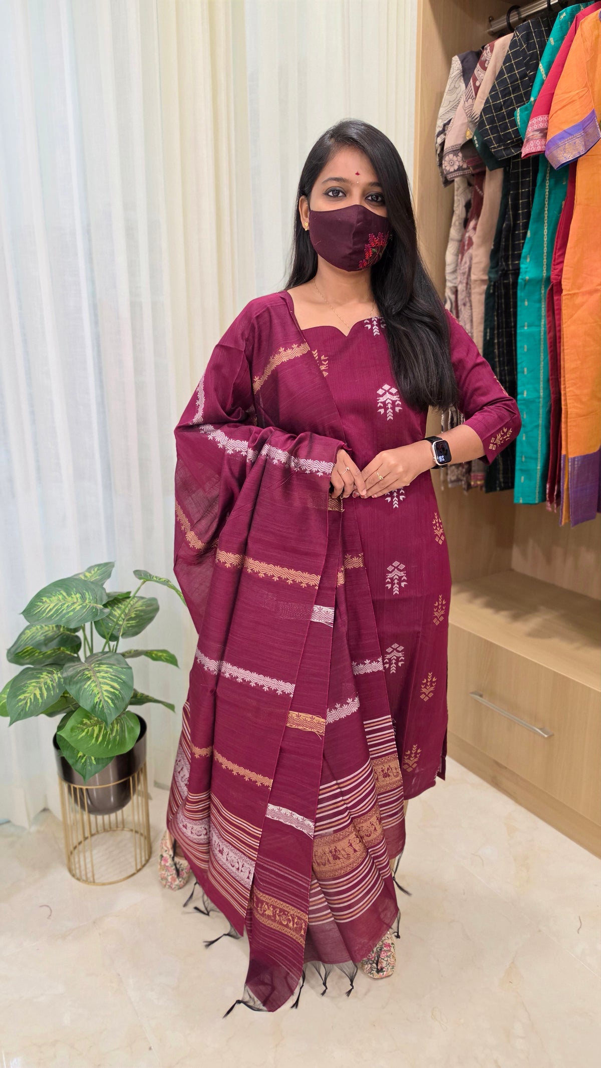 Cotton salwar set(12262)