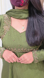 Salwar Set (Kurti+Dupatta)(12253)