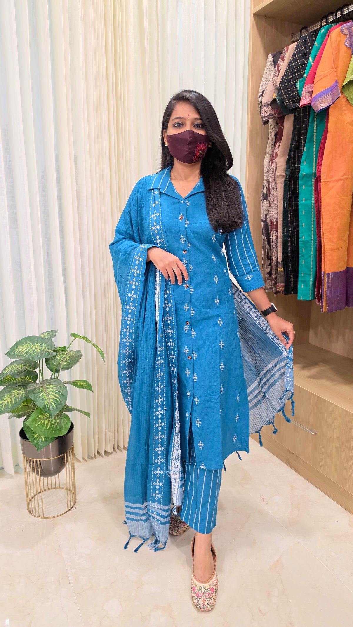 Cotton salwar set(12241)
