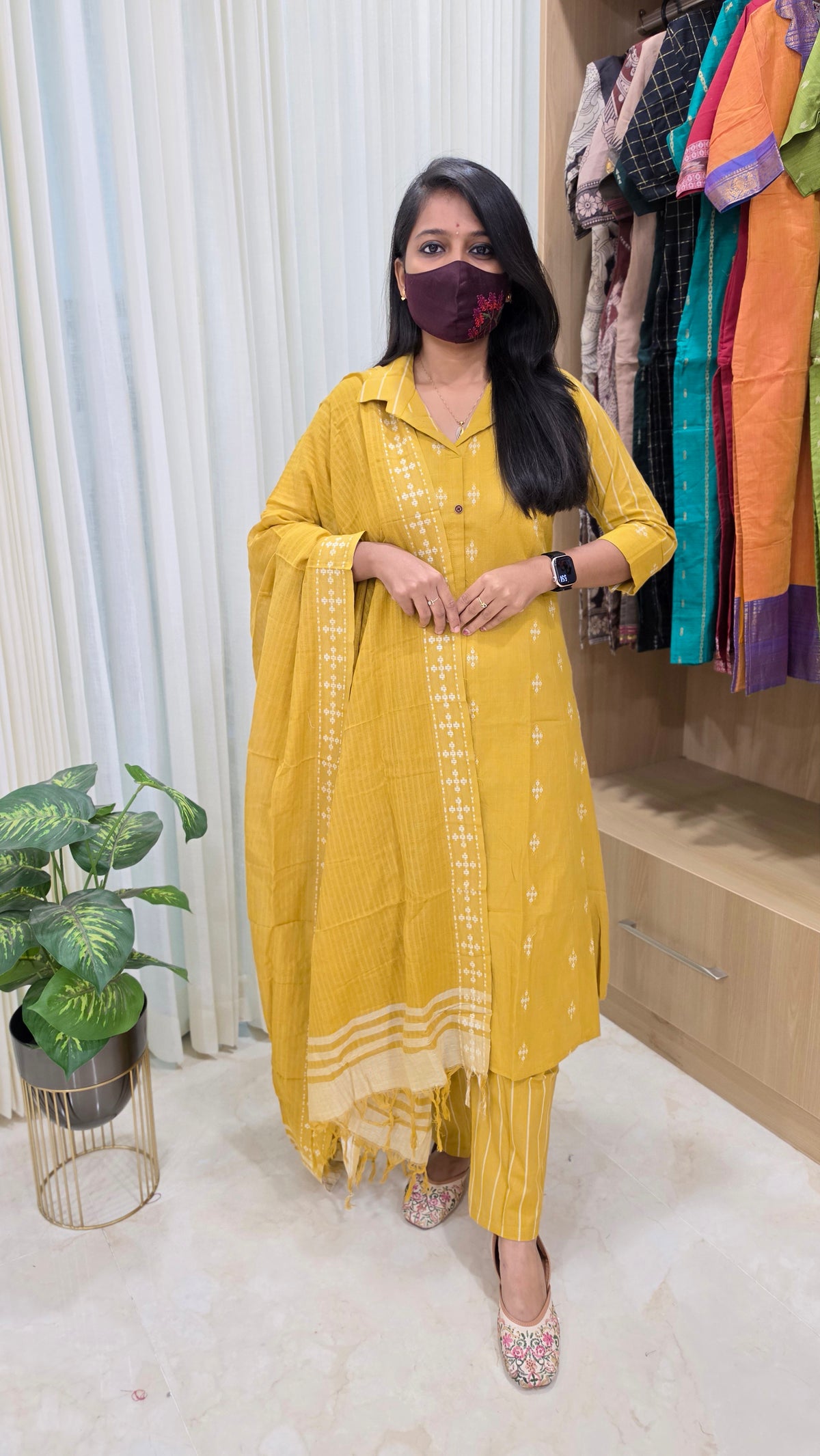 Cotton salwar set(12242)