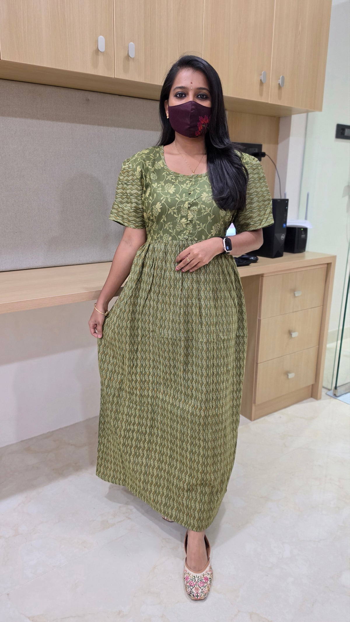 Tulip Frock Nighty(10217)