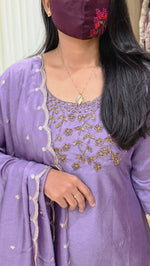 Ethnic Salwar set(Kurti+Dupatta)(12266)