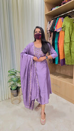 Ethnic Salwar set(Kurti+Dupatta)(12266)