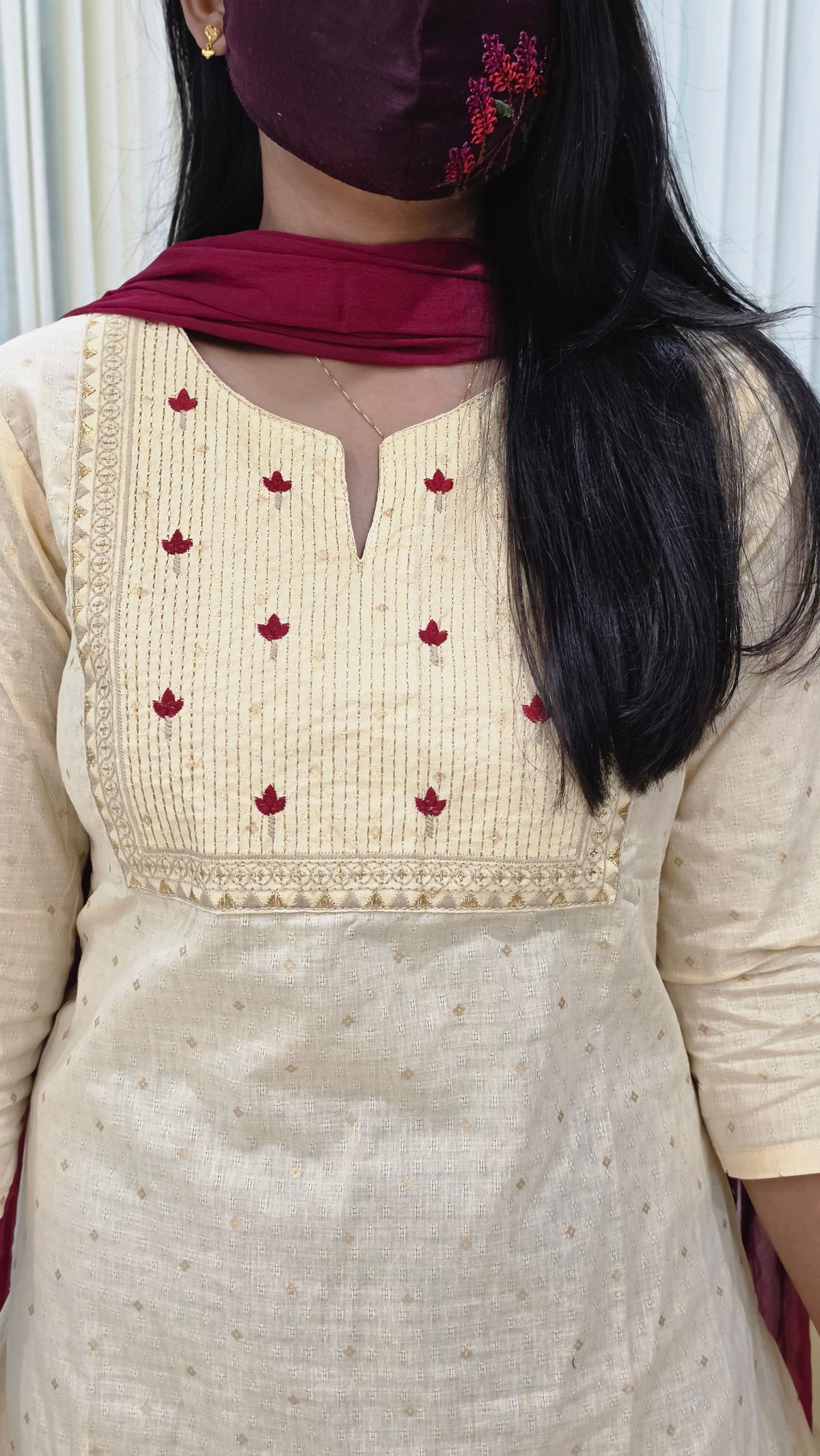 Office Wear - Embroidery(12282)