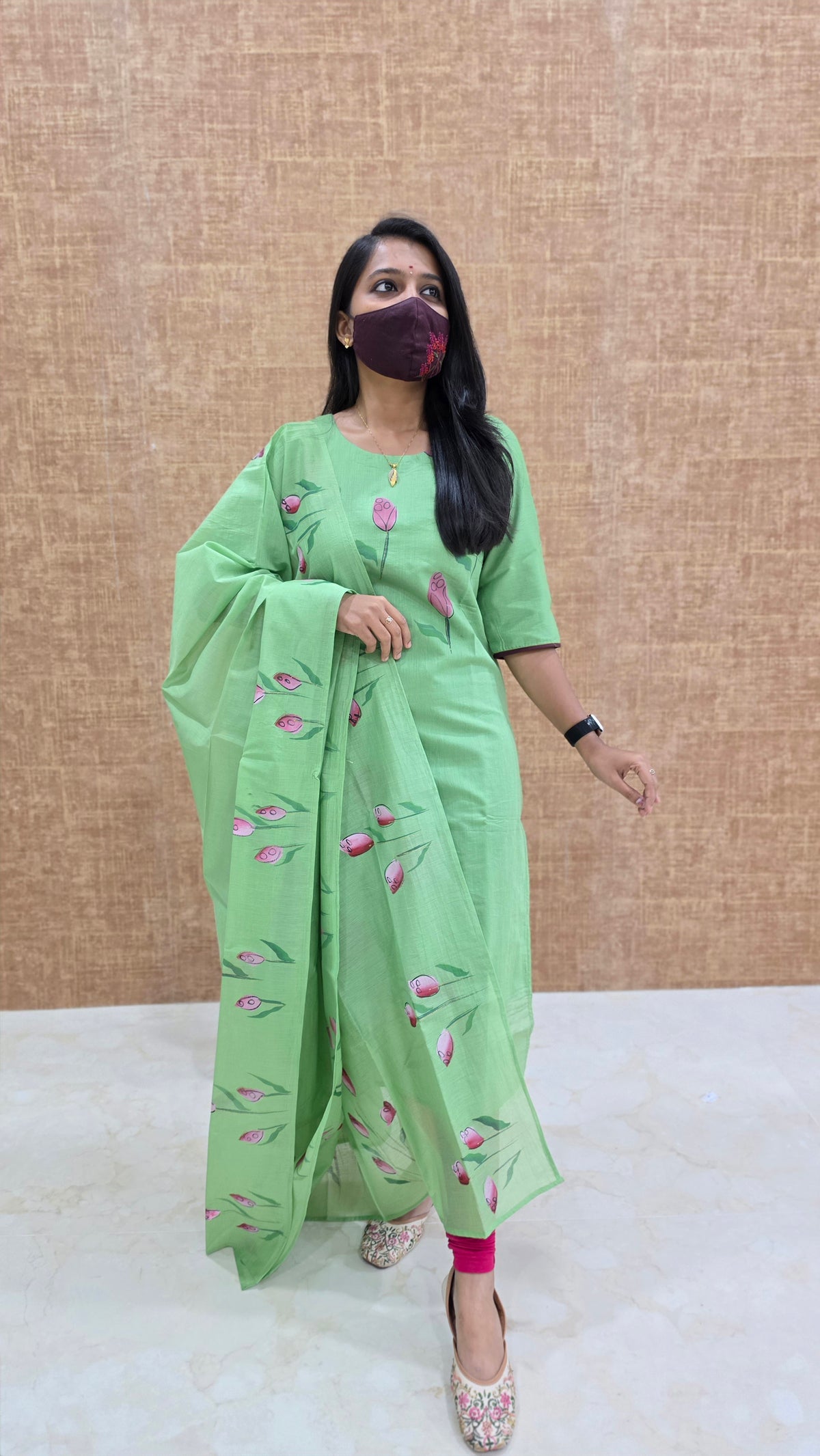 Malarmangai salwar set(12239)