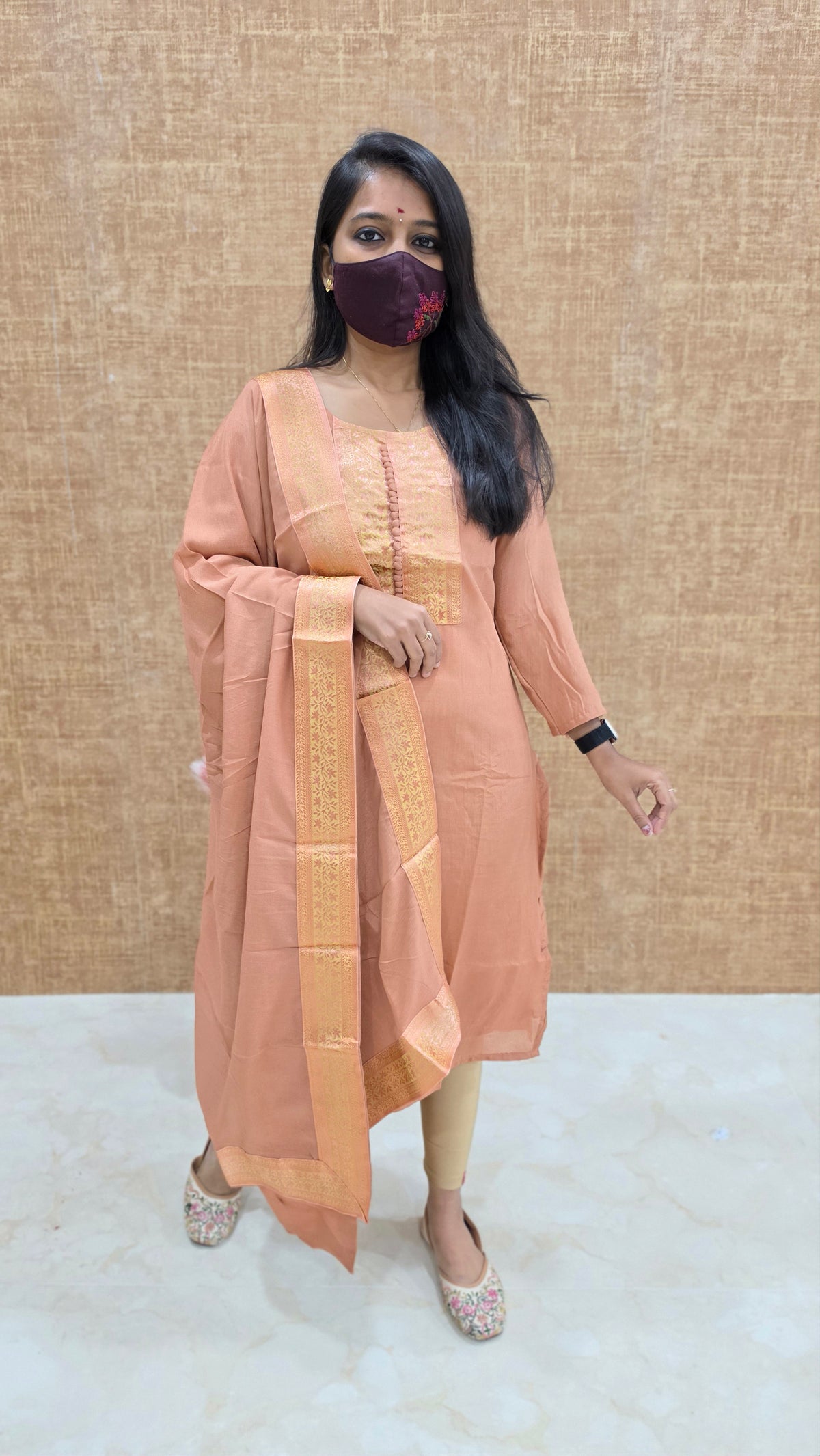 Salwar Set(Kurti +Dupatta)(12429)