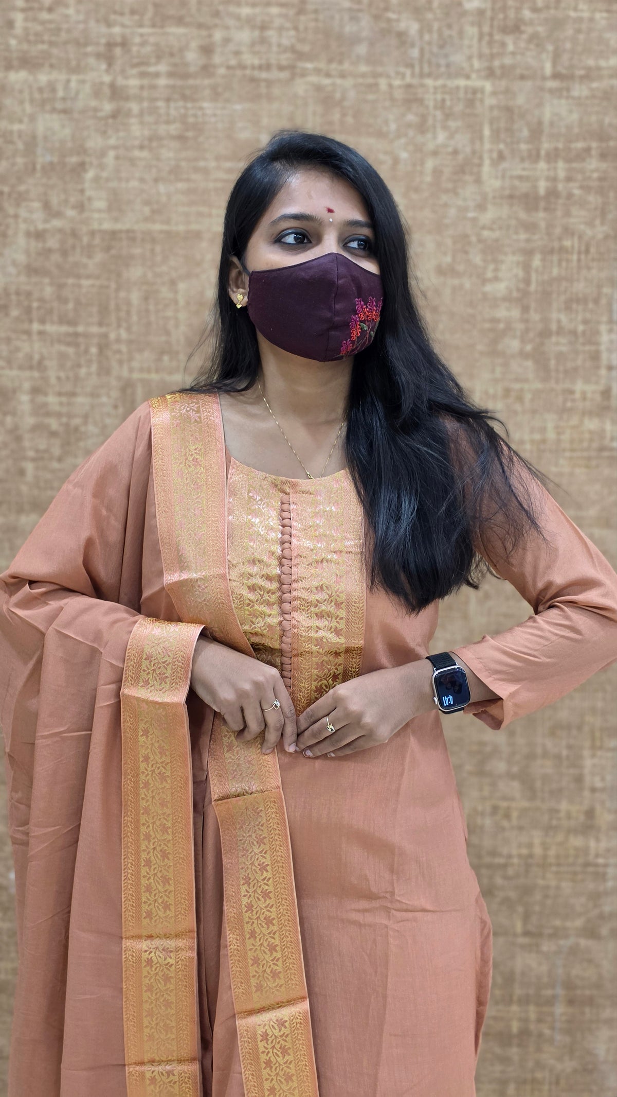 Salwar Set(Kurti +Dupatta)(12429)