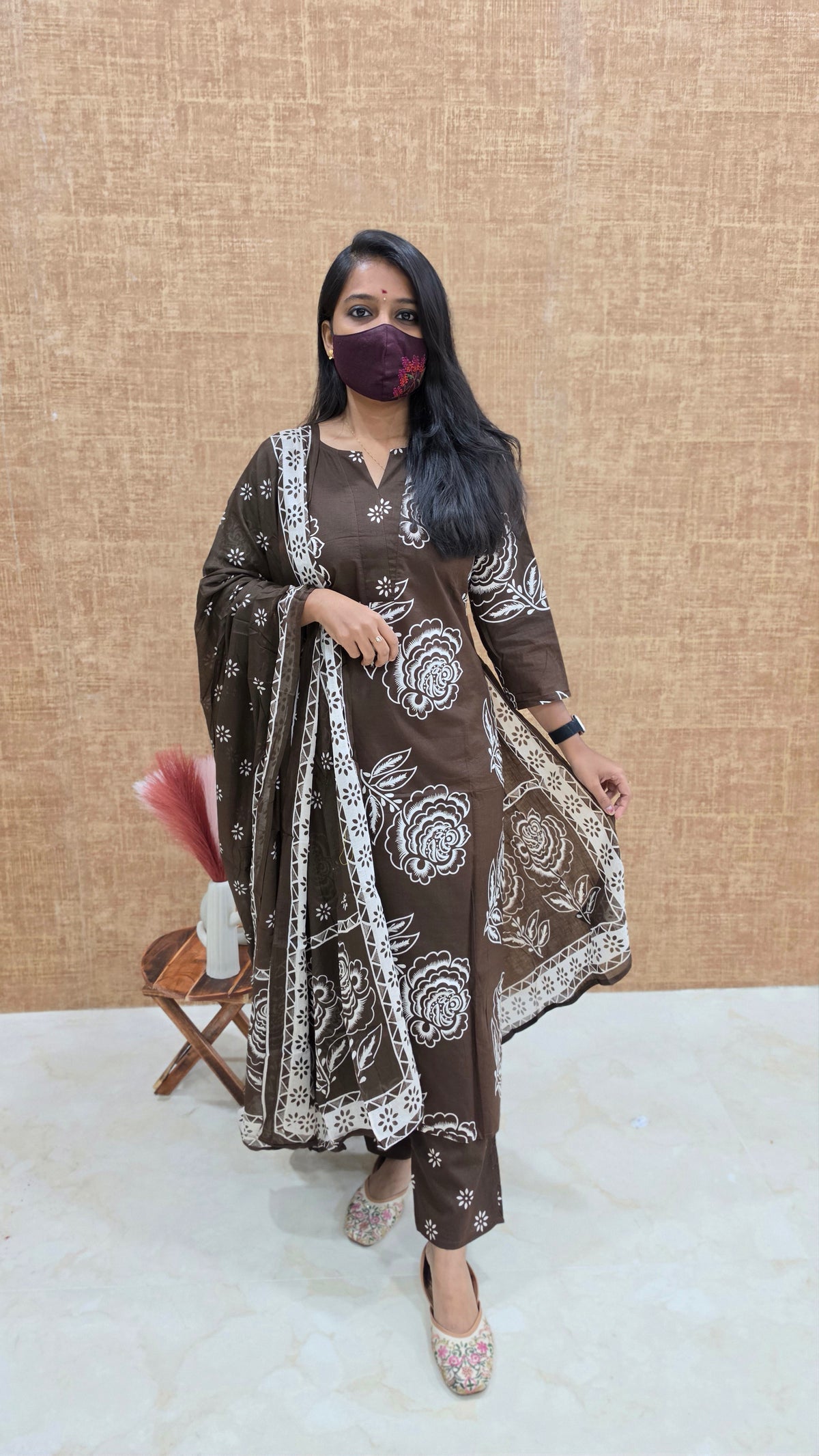 Cotton salwar set(12413)