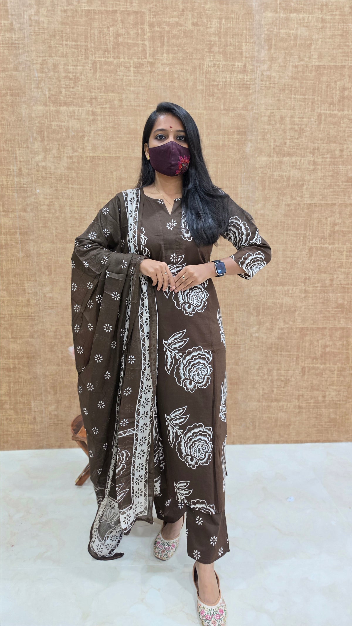 Cotton salwar set(12413)
