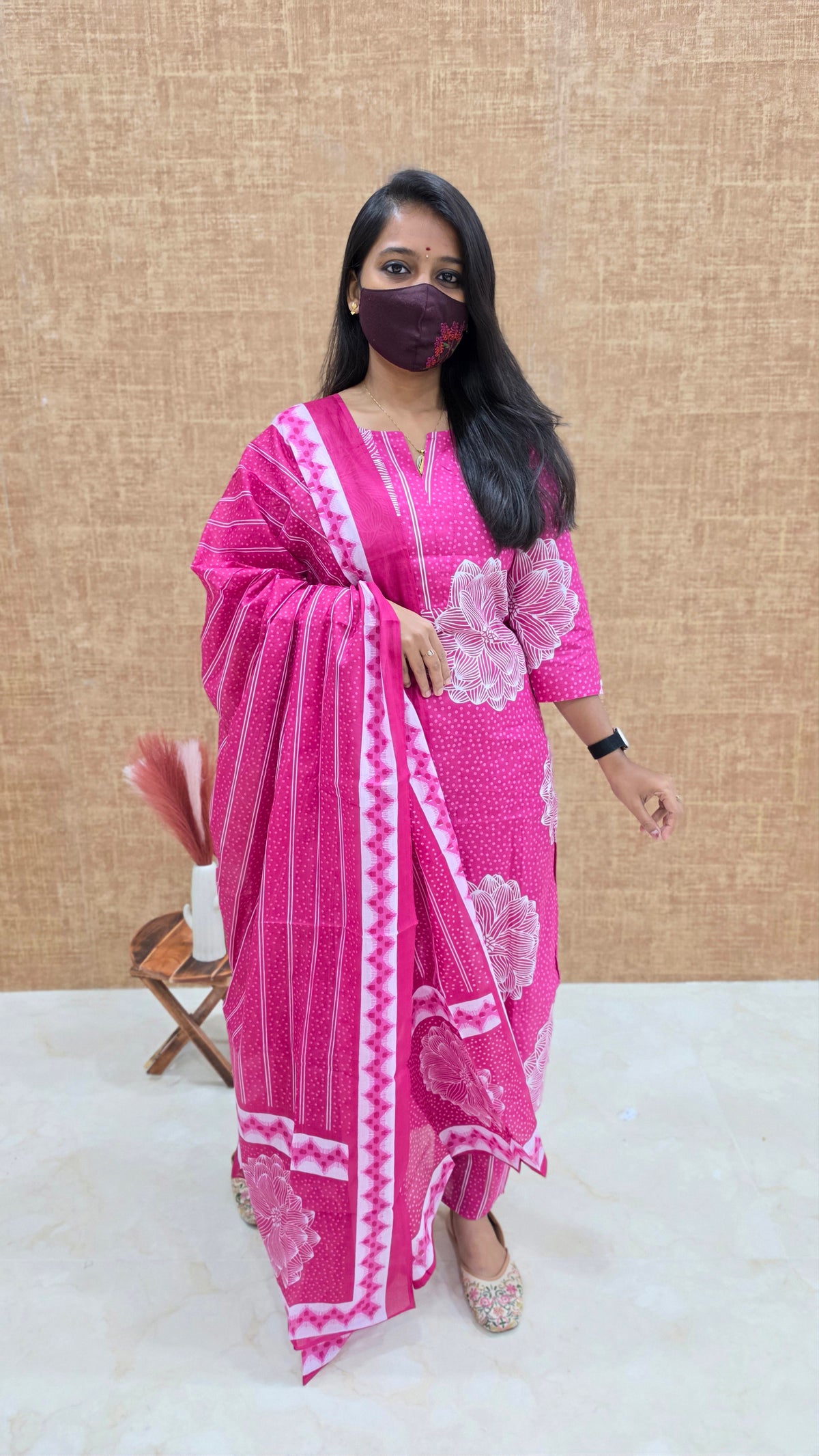 Cotton salwar set(12414)