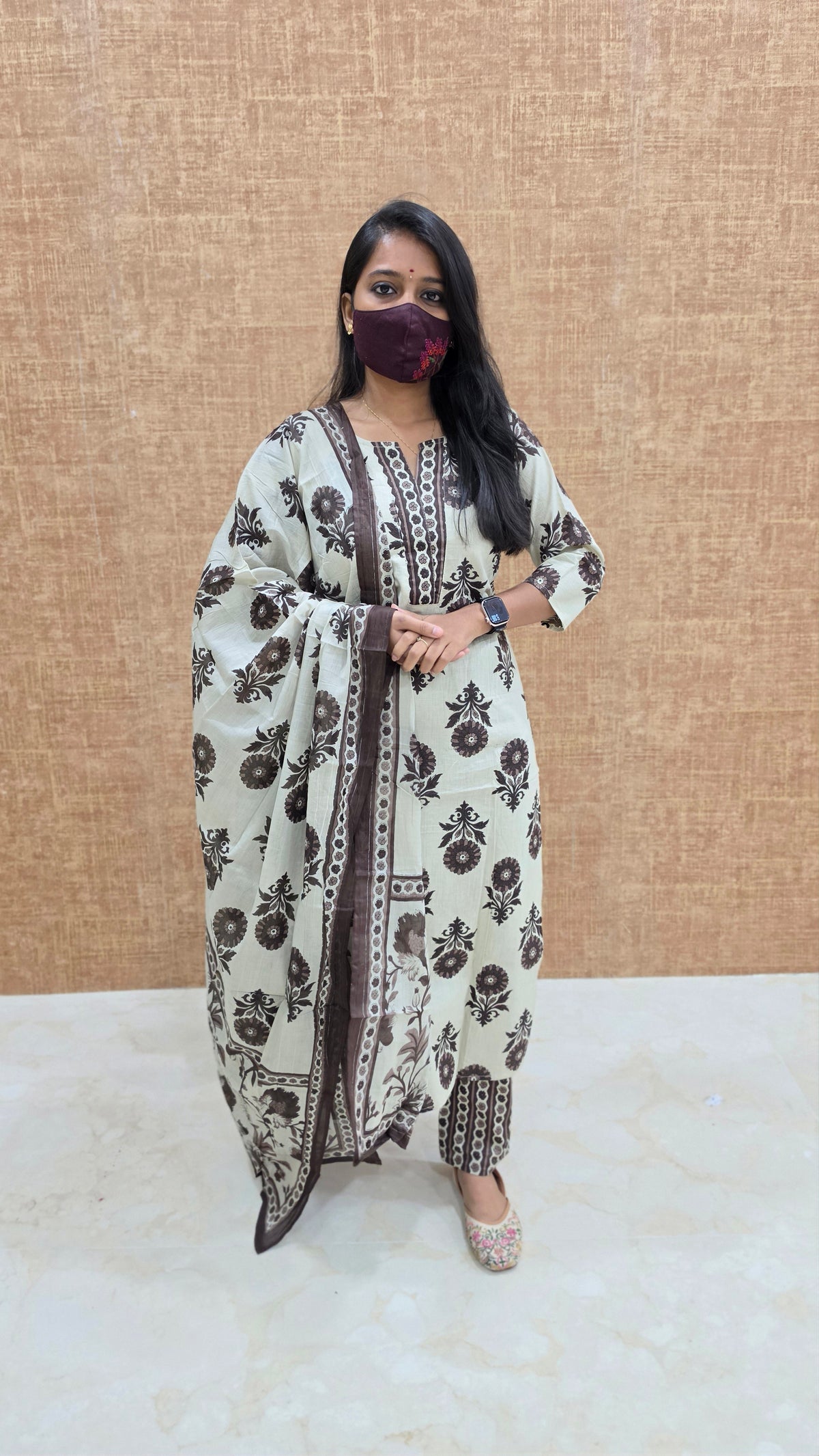 Cotton salwar set(12415)