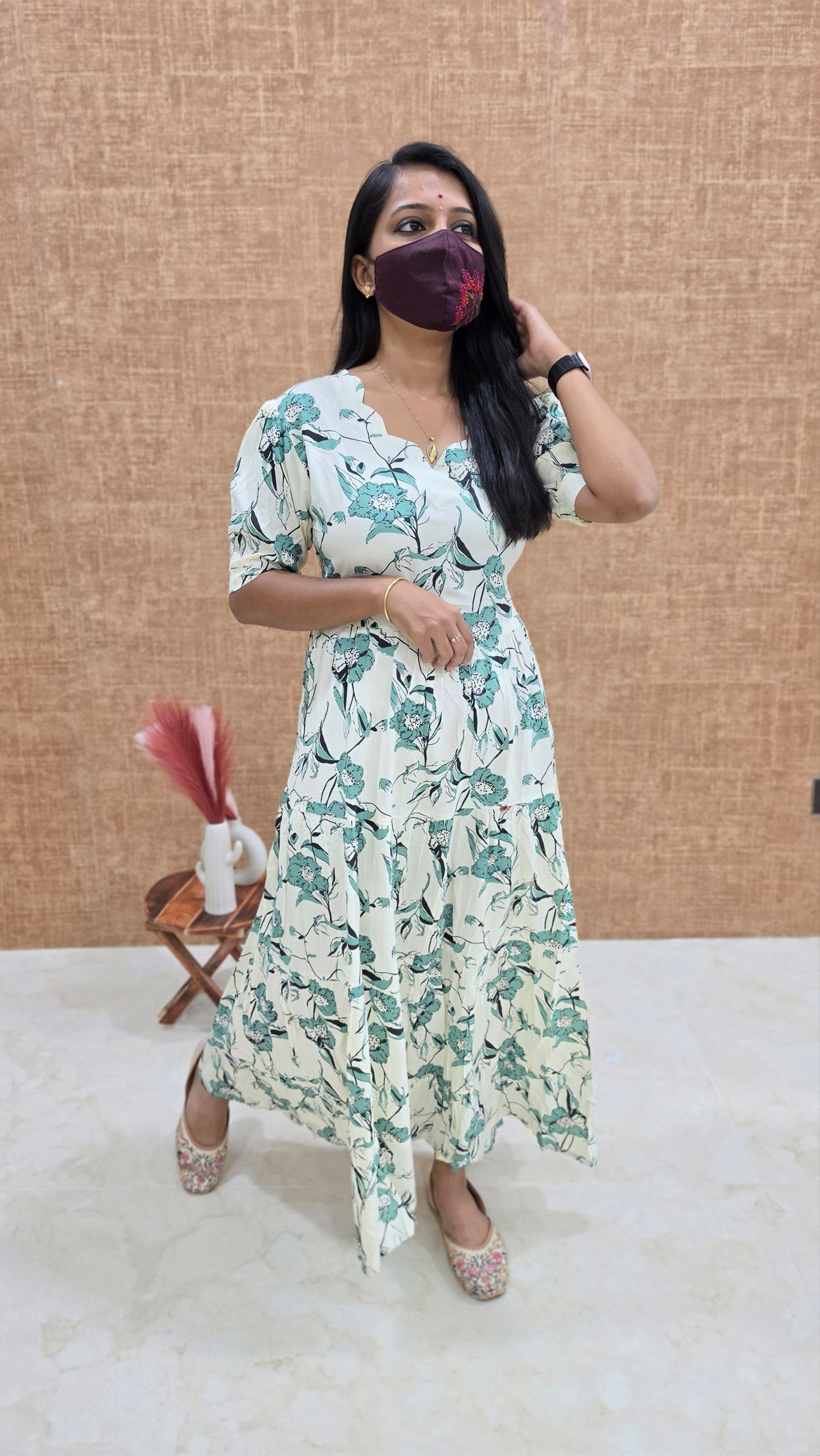 Western wear frock(12432)