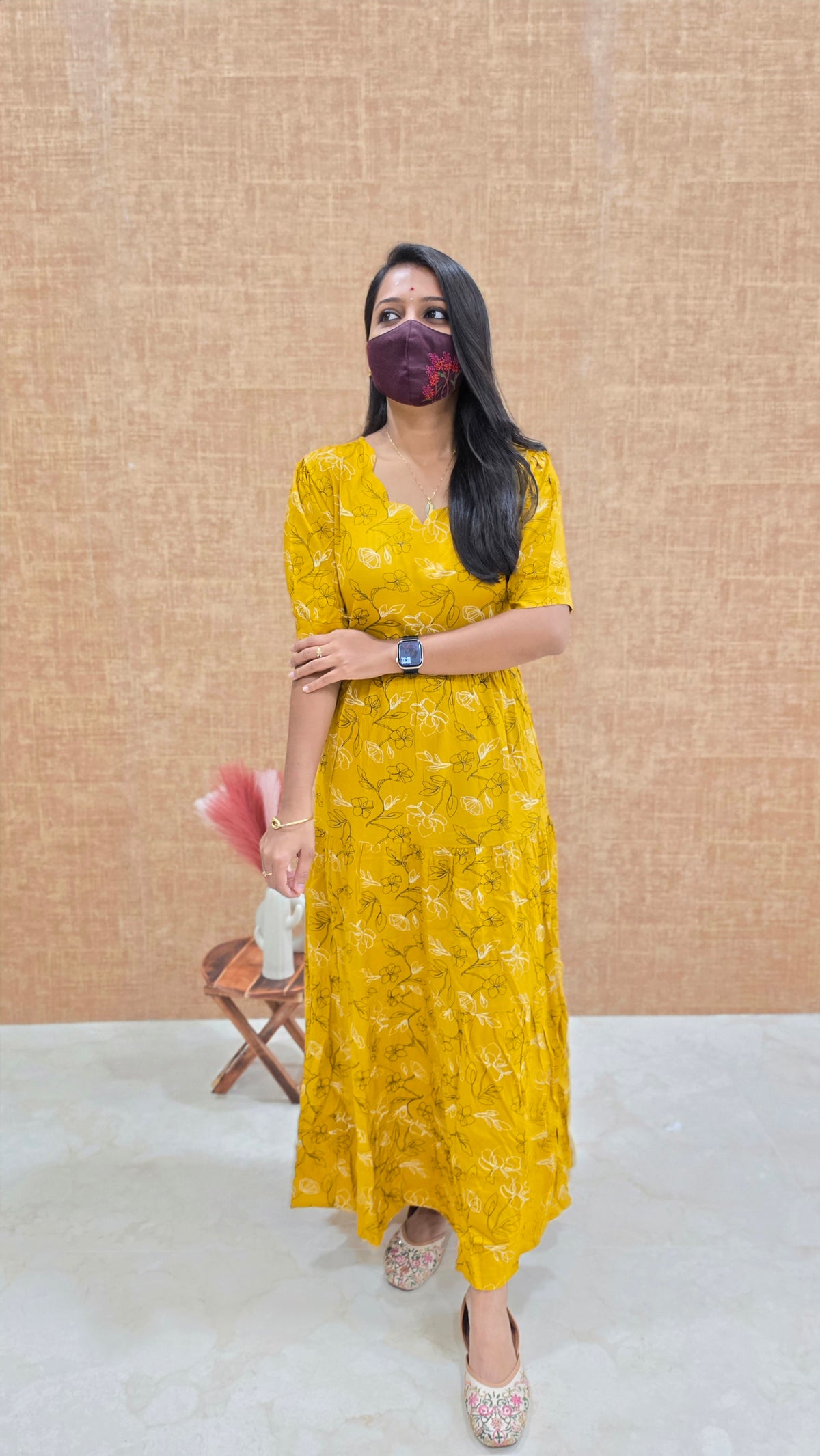 Western wear frock(12434)