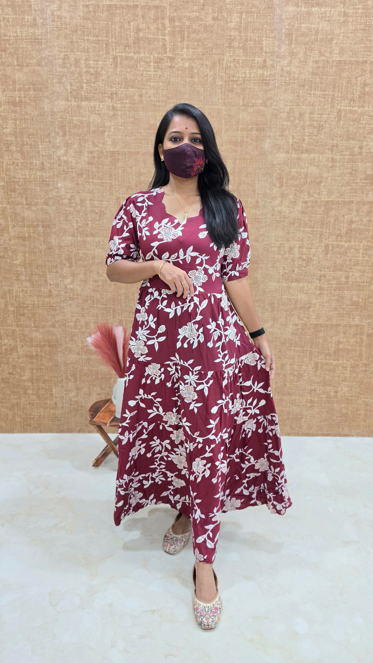 Western wear frock(12433)