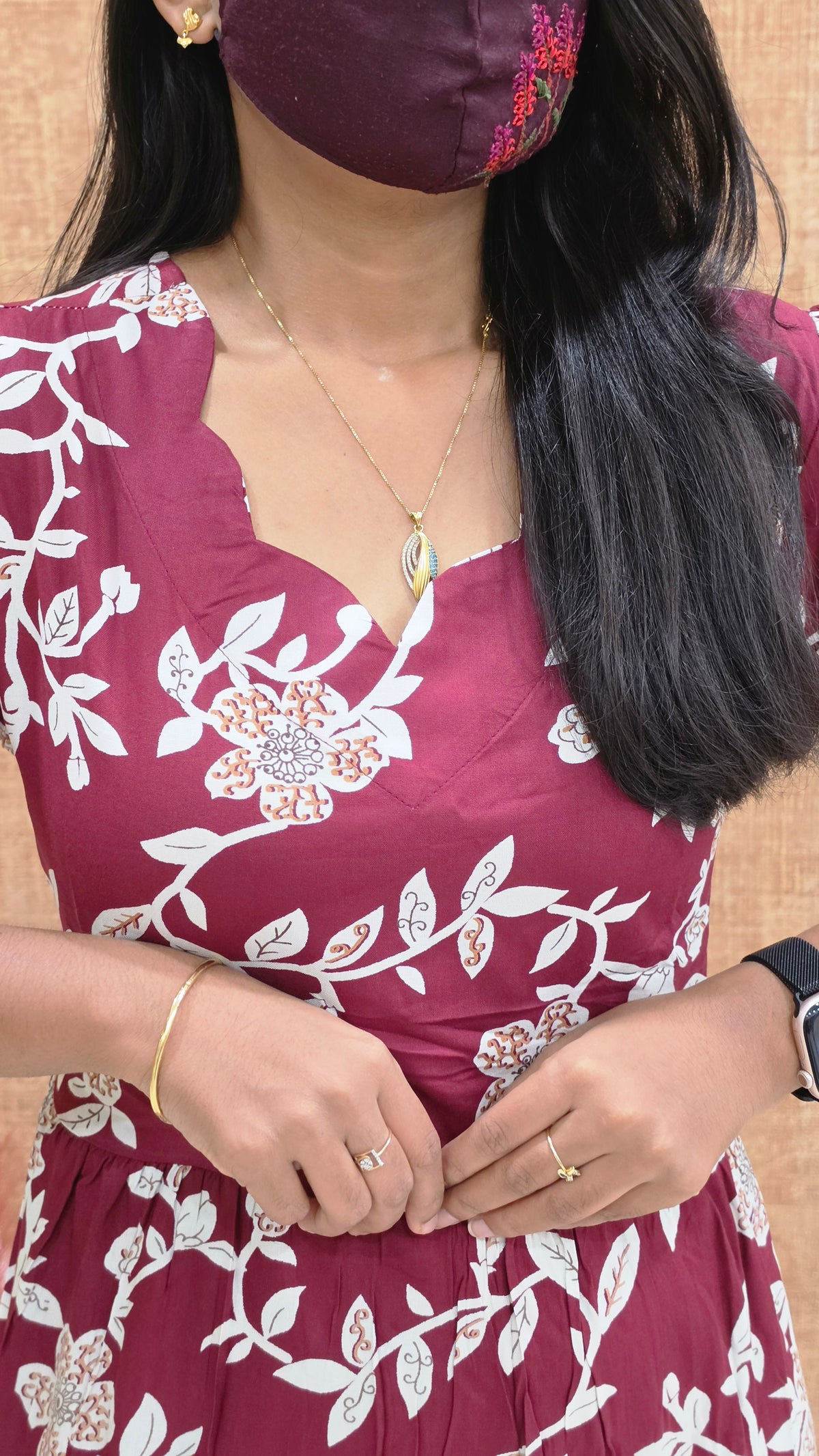 Western wear frock(12433)