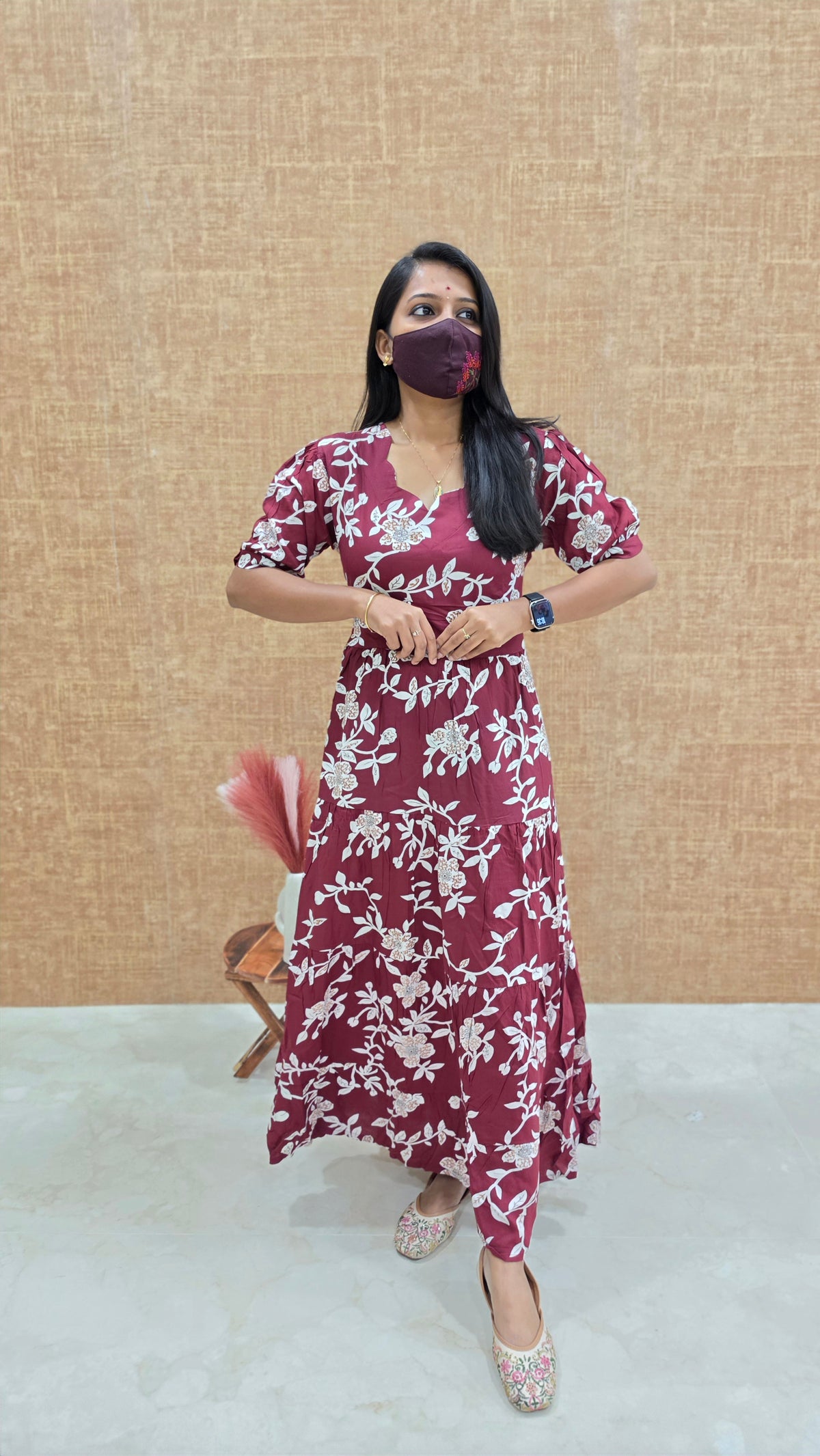 Western wear frock(12433)