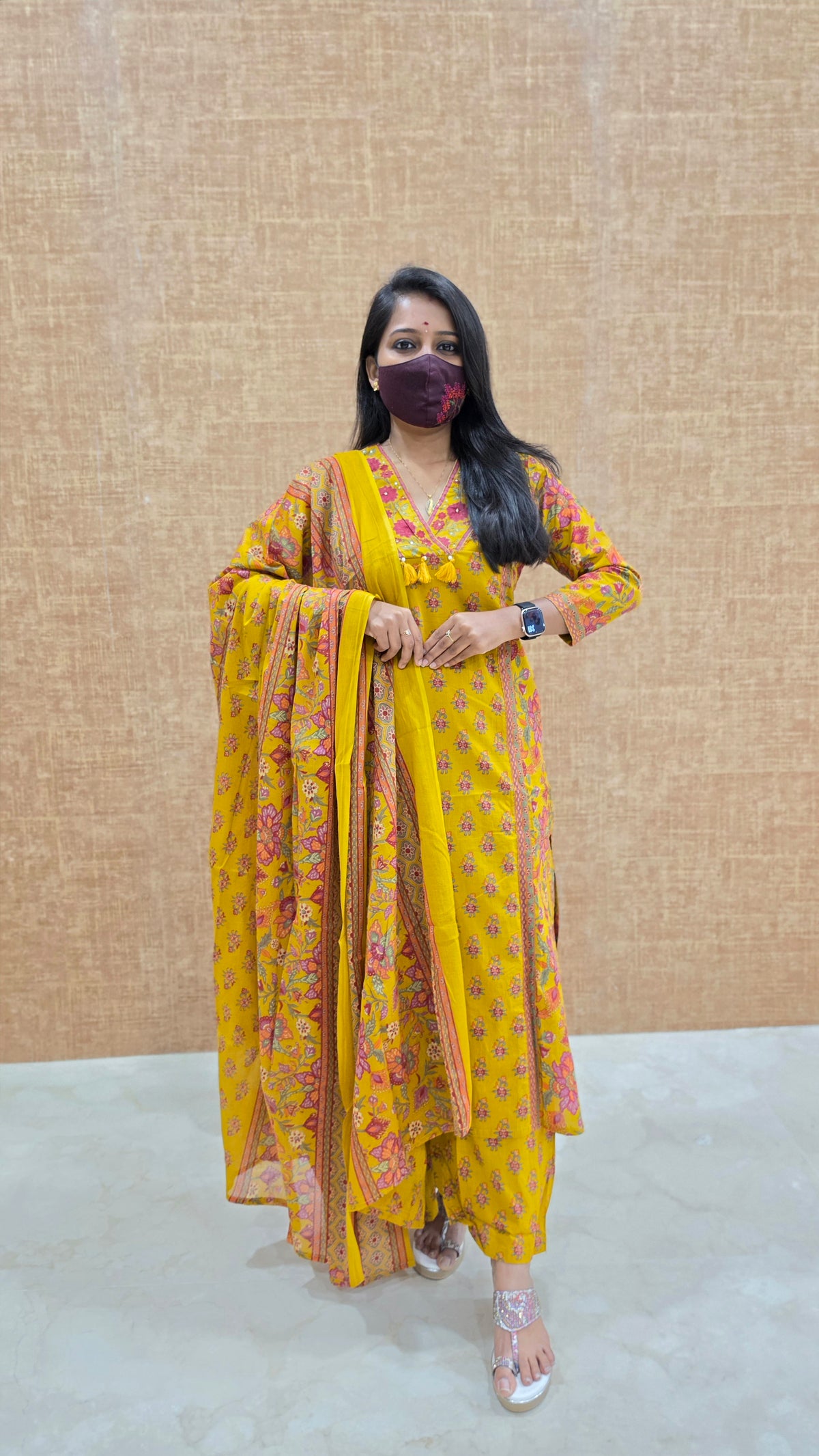 Flora salwar set(12466)