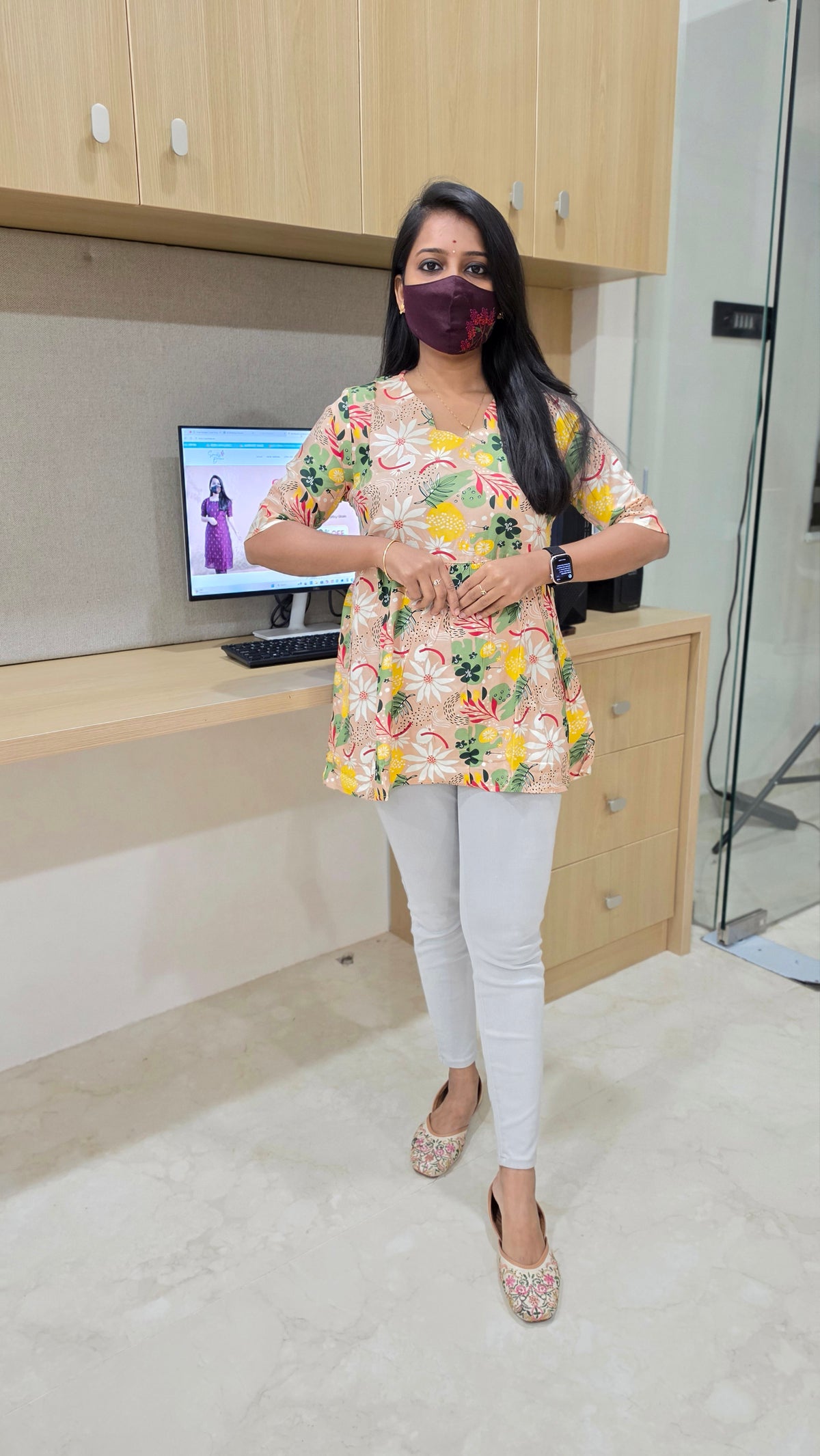 Short top kurti(12458)