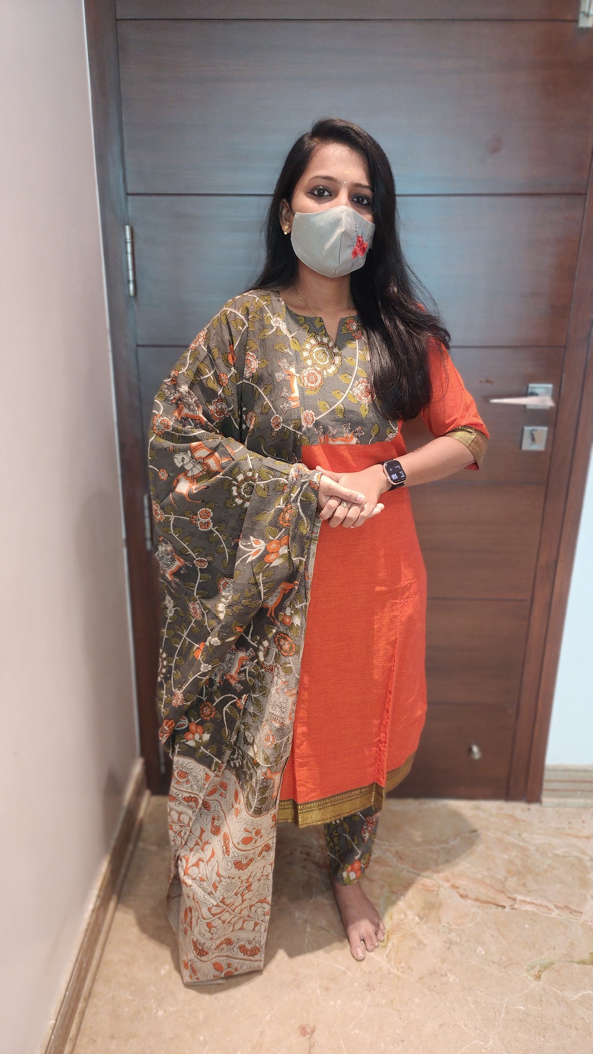 Floral Salwar set(12481)