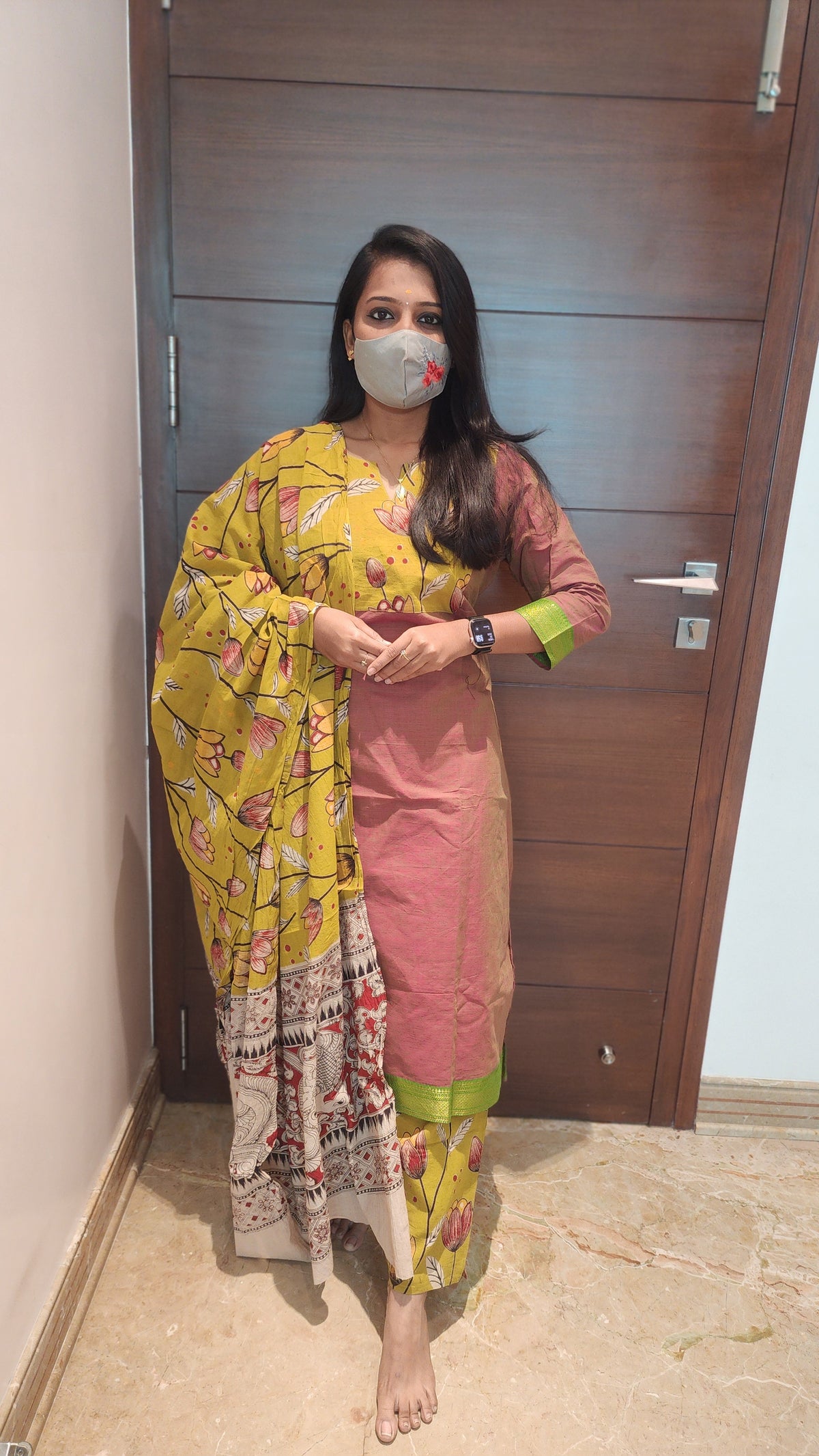 Floral Salwar set(12482)