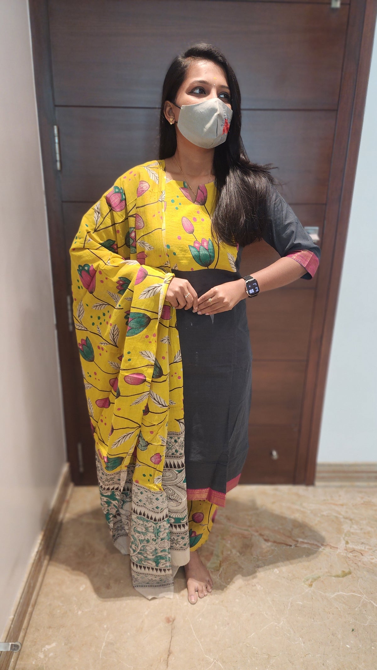 Floral Salwar set(12484)