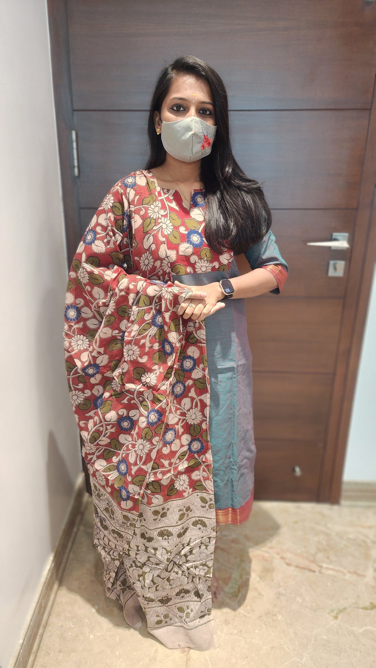 Floral Salwar set(12485)