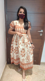 Anvika Patterned Midi(12477)
