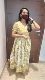 Anvika Patterned Midi(12478)