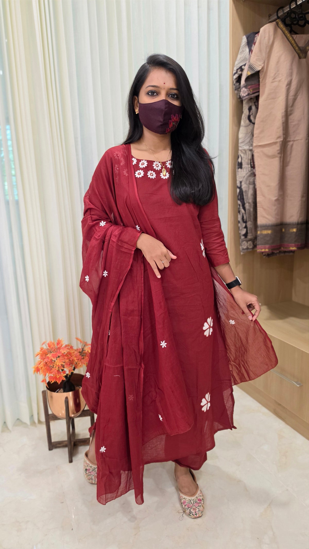 Cotton salwar set(12676)