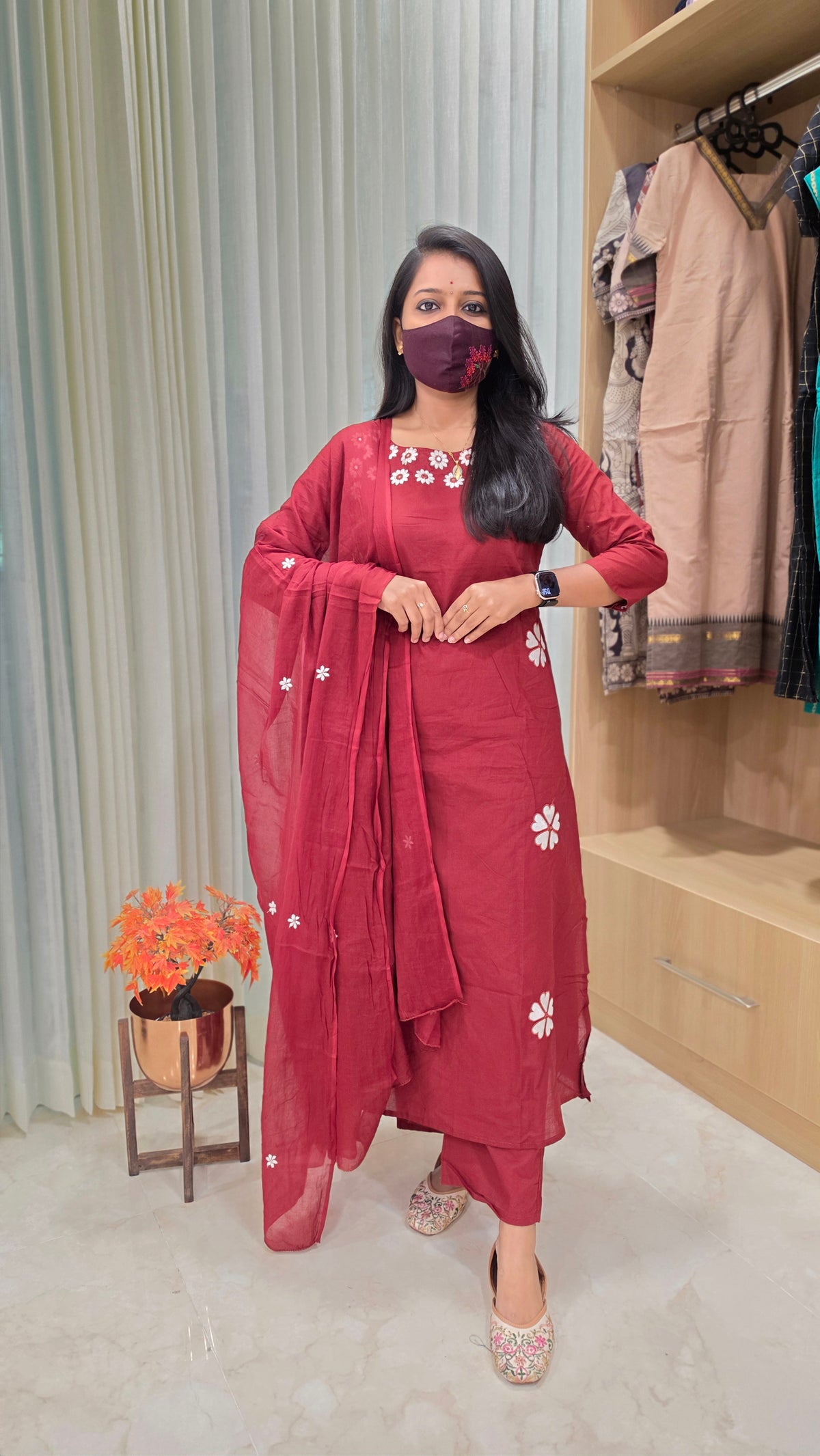 Cotton salwar set(12676)