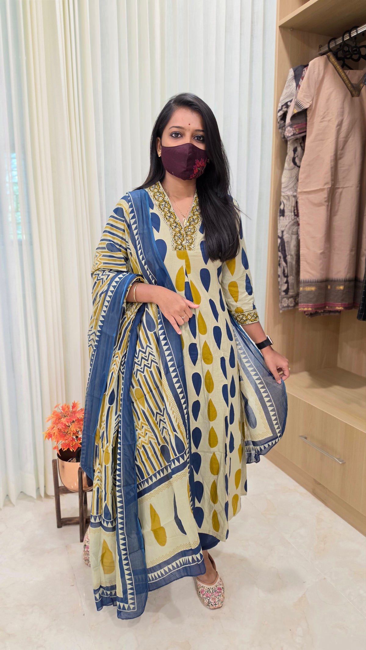 Cotton salwar set(12652)