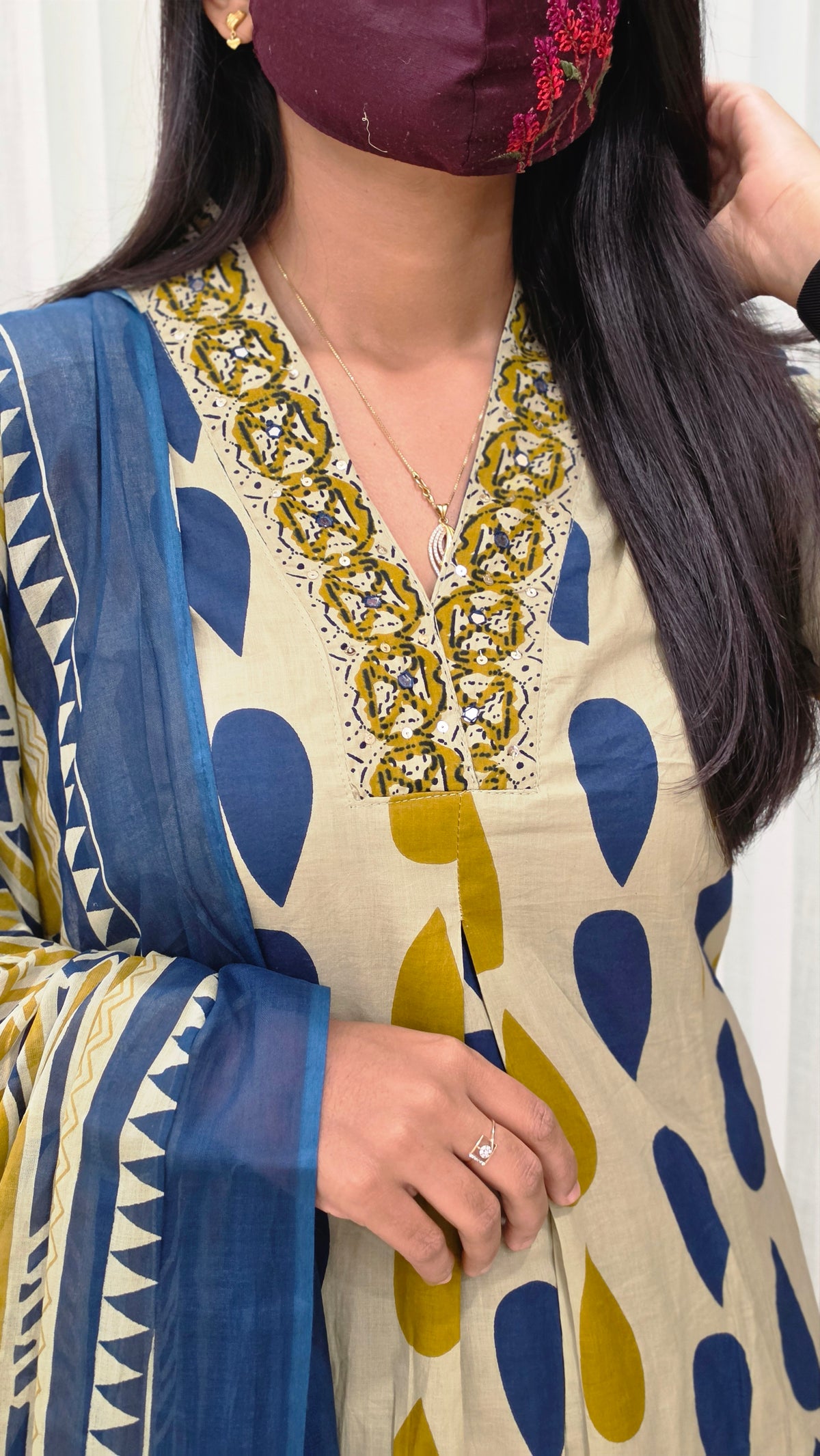 Cotton salwar set(12652)