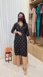 Office Wear kurti-Embroidery kurti(12658)