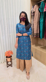 Office Wear kurti-Embroidery kurti(12664)