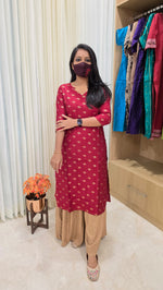 Office Wear kurti-Embroidery kurti(12663)