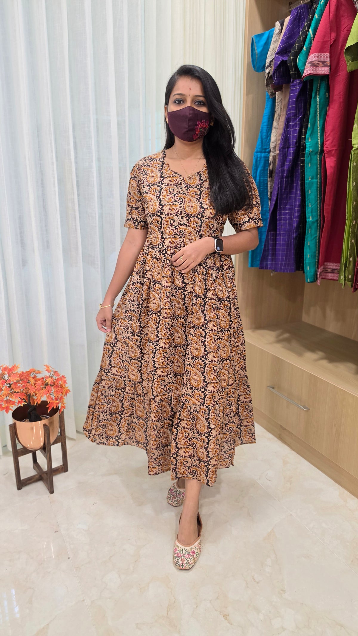 Western wear frock(12705)