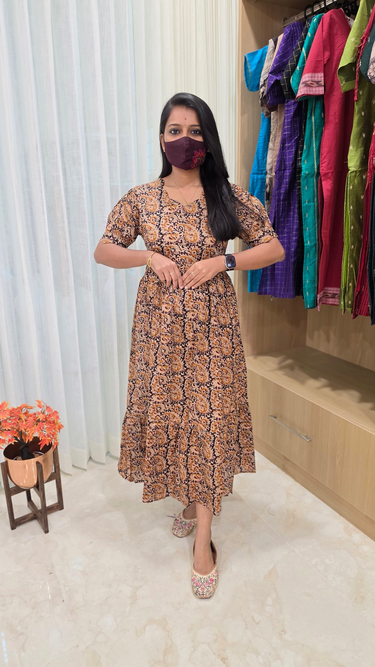Western wear frock(12705)