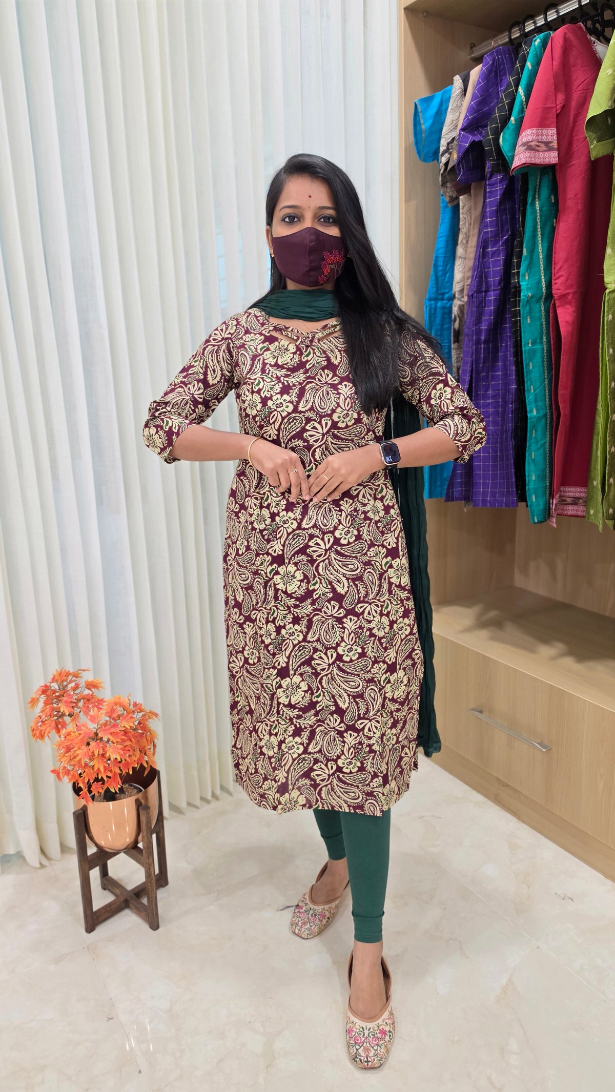 Kalamkari Kurti(12696)