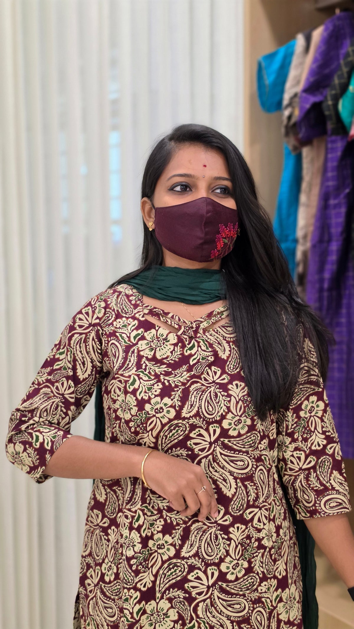 Kalamkari Kurti(12696)