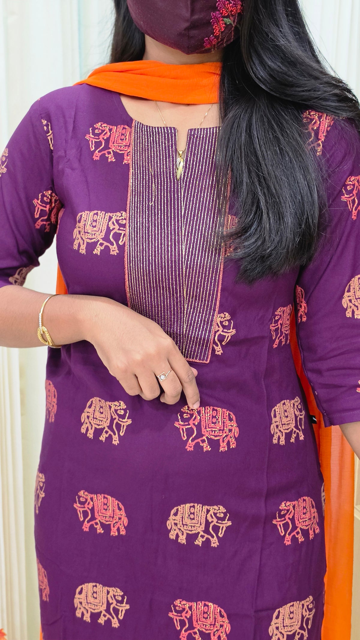 Office Wear - Embroidery(12737)