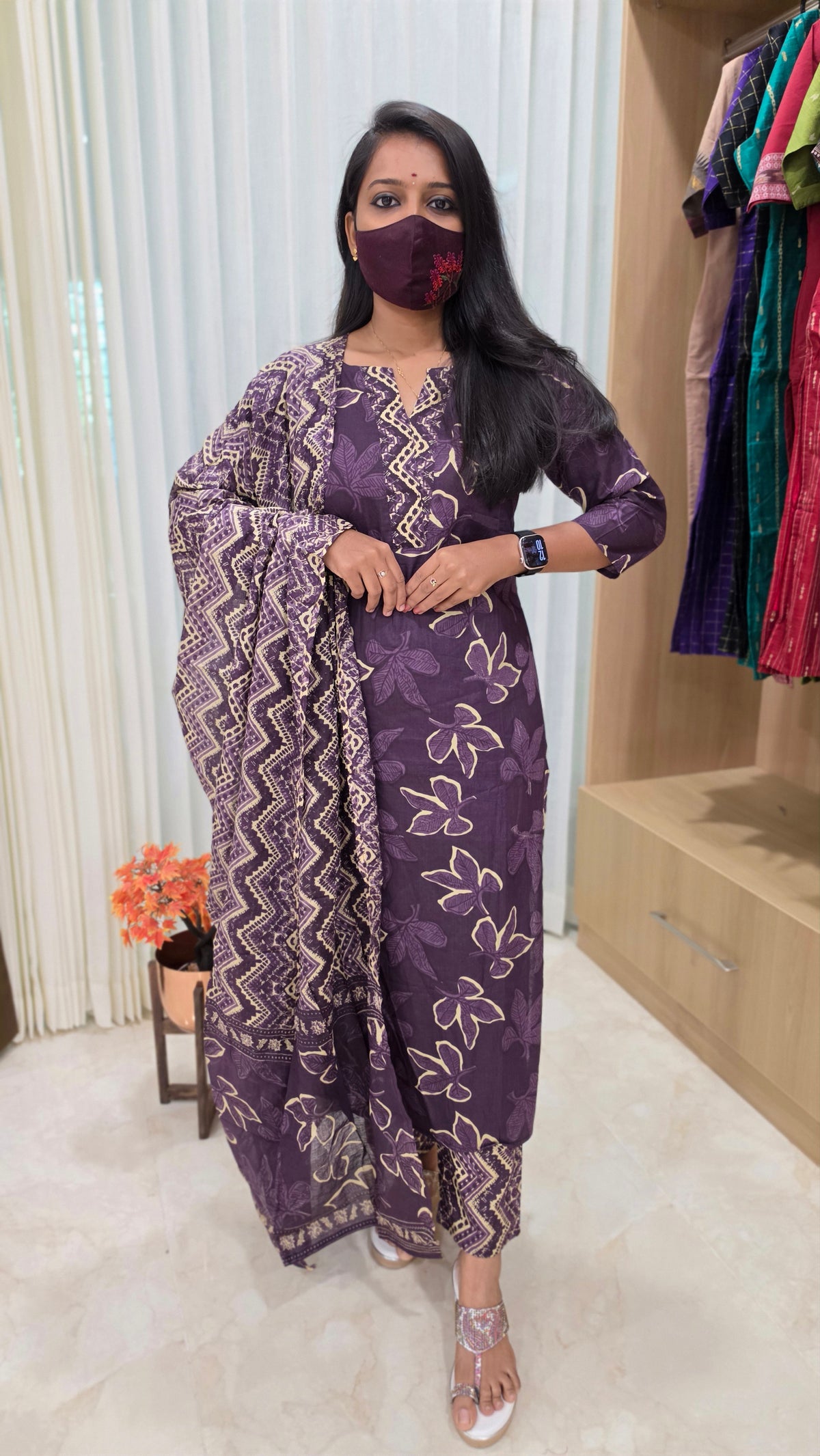 Cotton salwar set(12751)