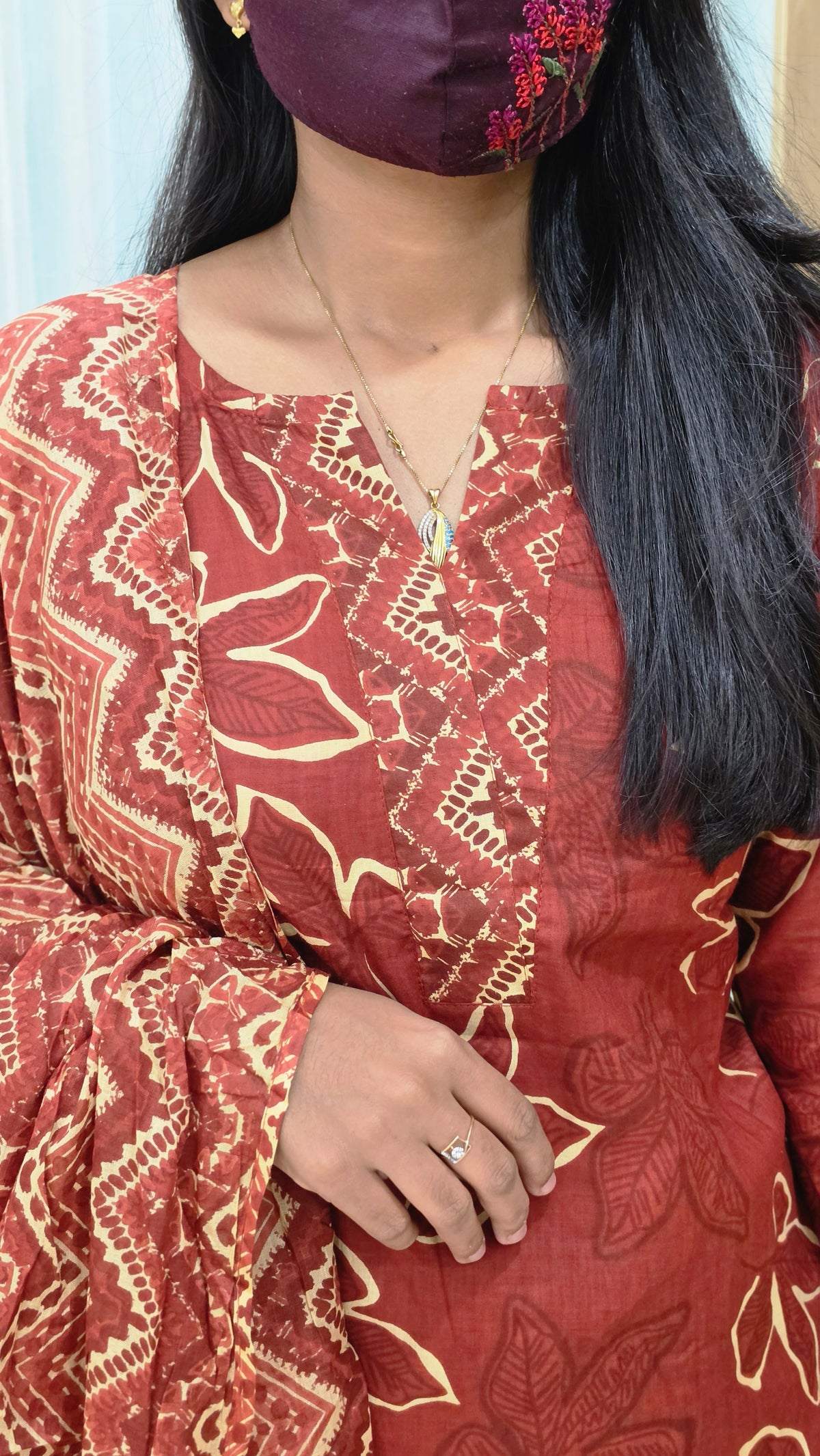 Cotton salwar set(12752)
