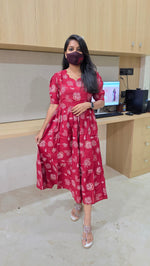Western wear frock(Feeding)(12763)