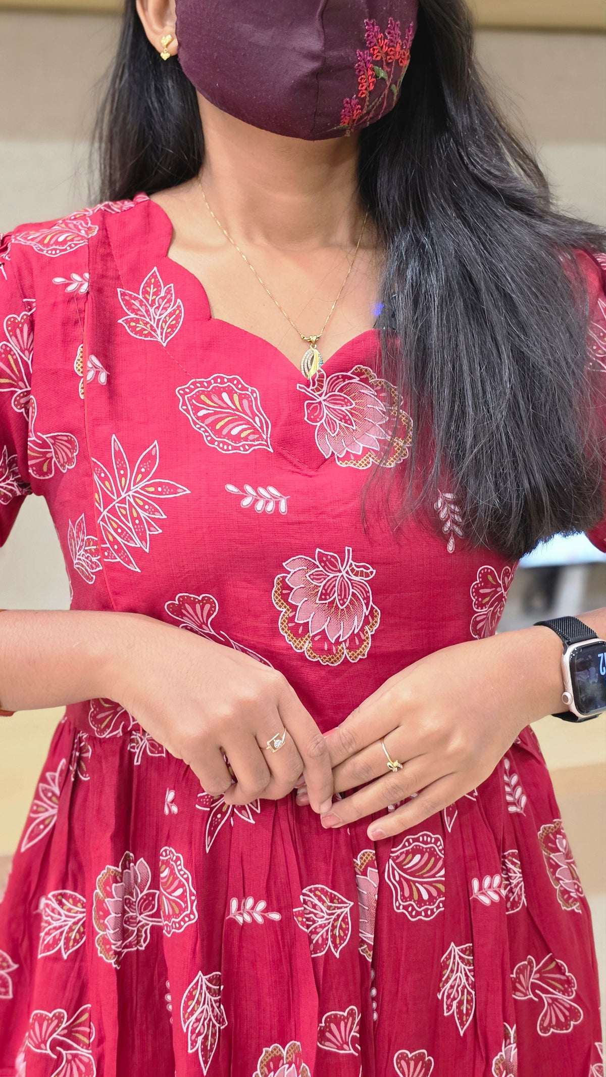 Western wear frock(Feeding)(12763)