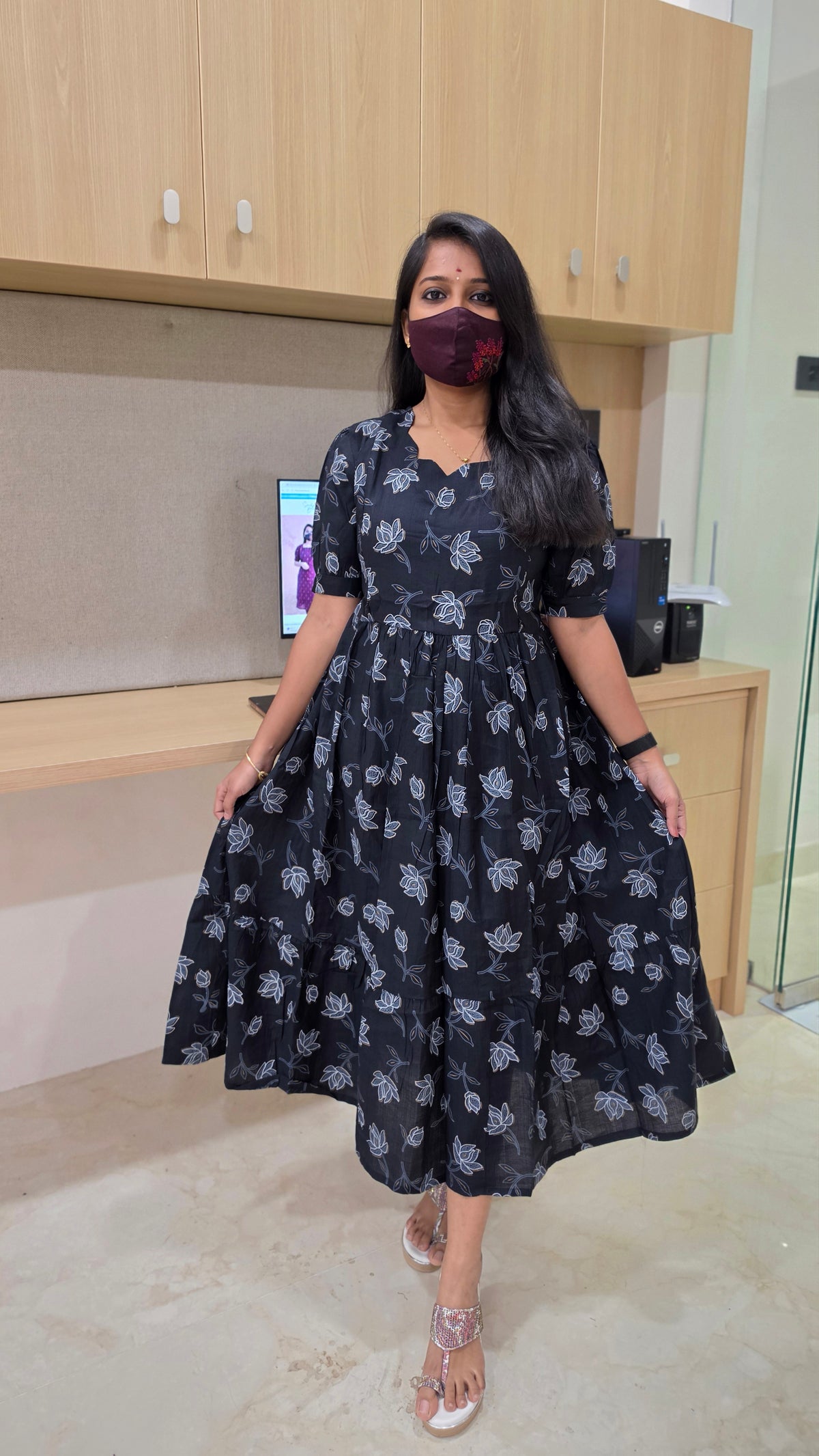 Western wear frock(Feeding)(12765)