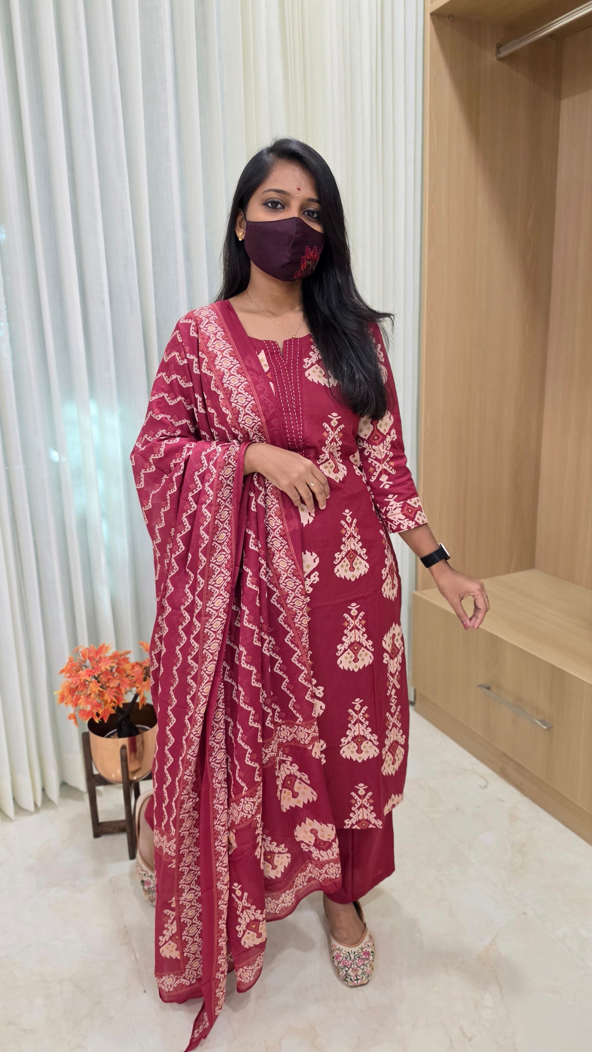 Cotton salwar set(12771)