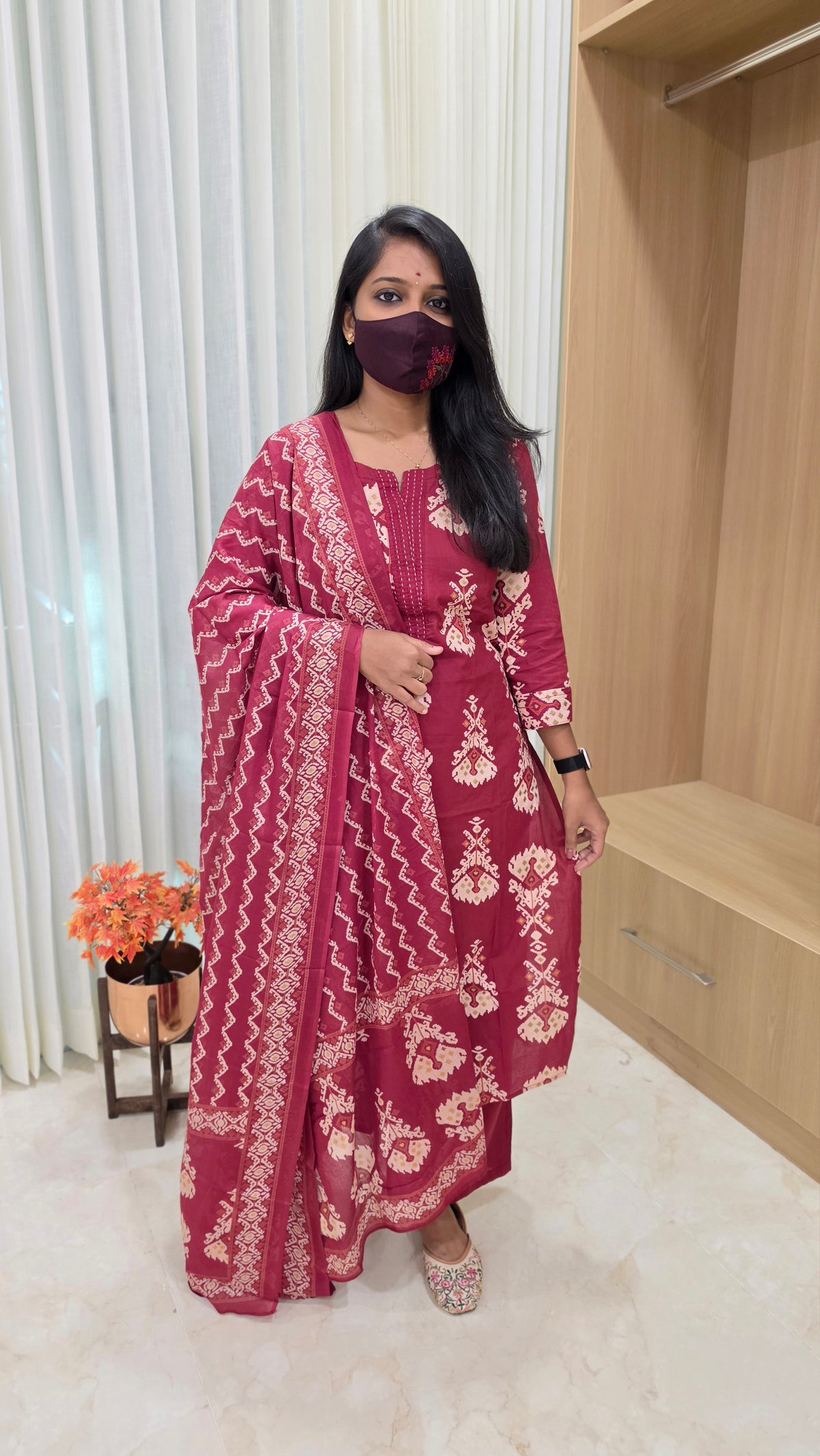 Cotton salwar set(12771)