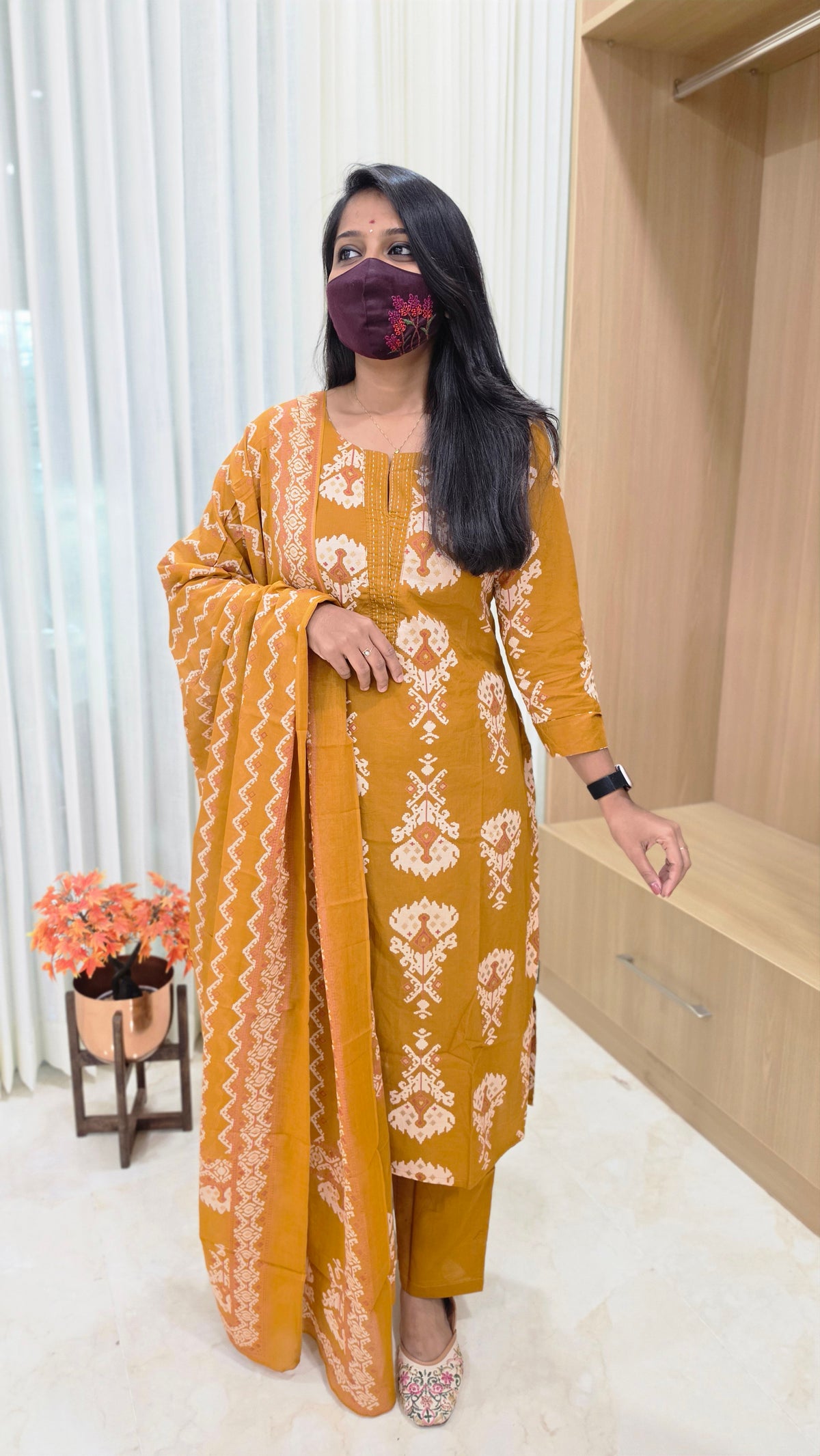 Cotton salwar set(12773)